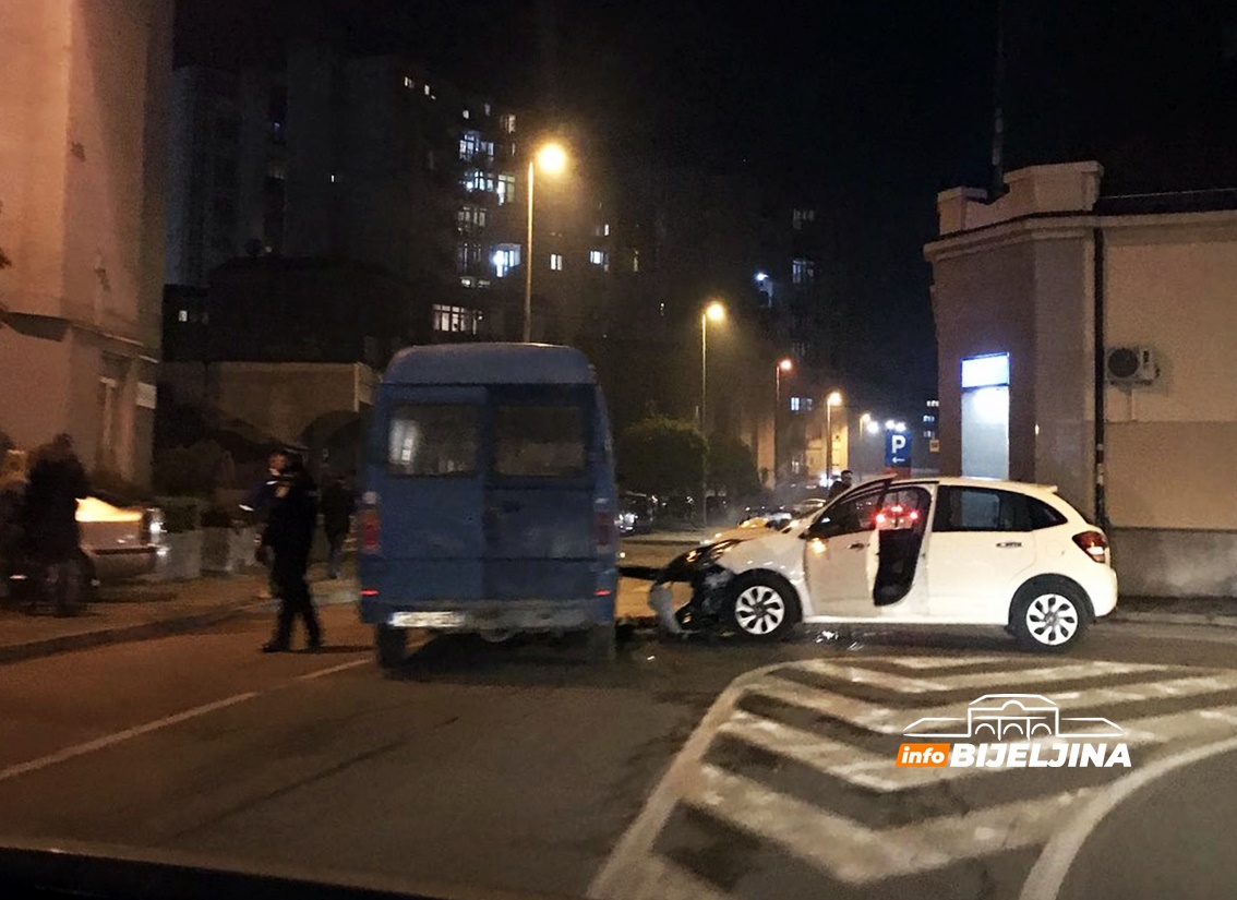 Nezgoda u centru Bijeljine (FOTO)