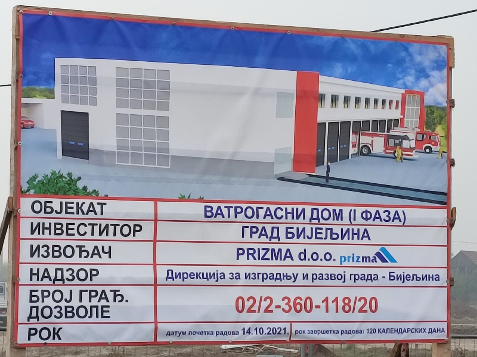 Vatrogasni dom u Bijeljini star više od 150 godina: Gradi se novi, ali nedostaje novca (FOTO)