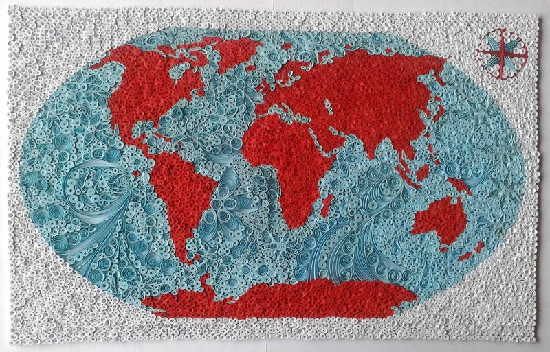 Vesna Rikić, Građevinski inženjer koji je zaljubljen u umjetnost origamija i kvilinga