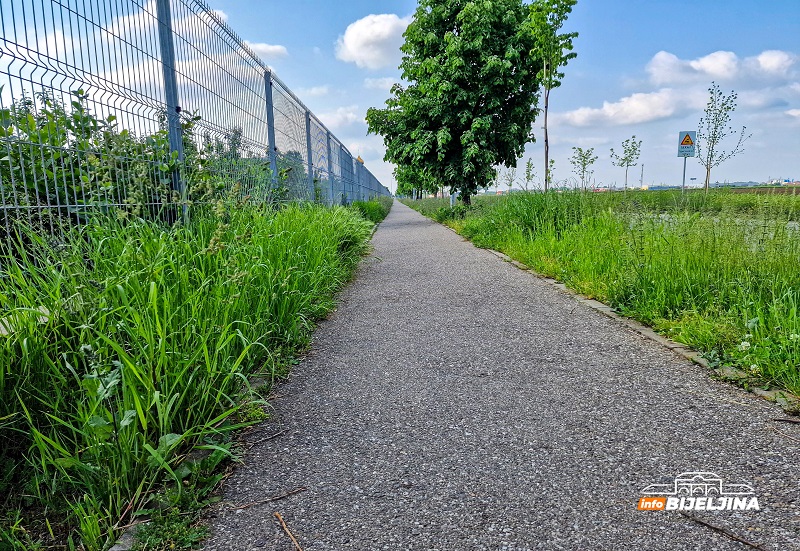 Bijeljina: U korov obraslo omiljeno šetalište, trava “progutala” klupe (FOTO)