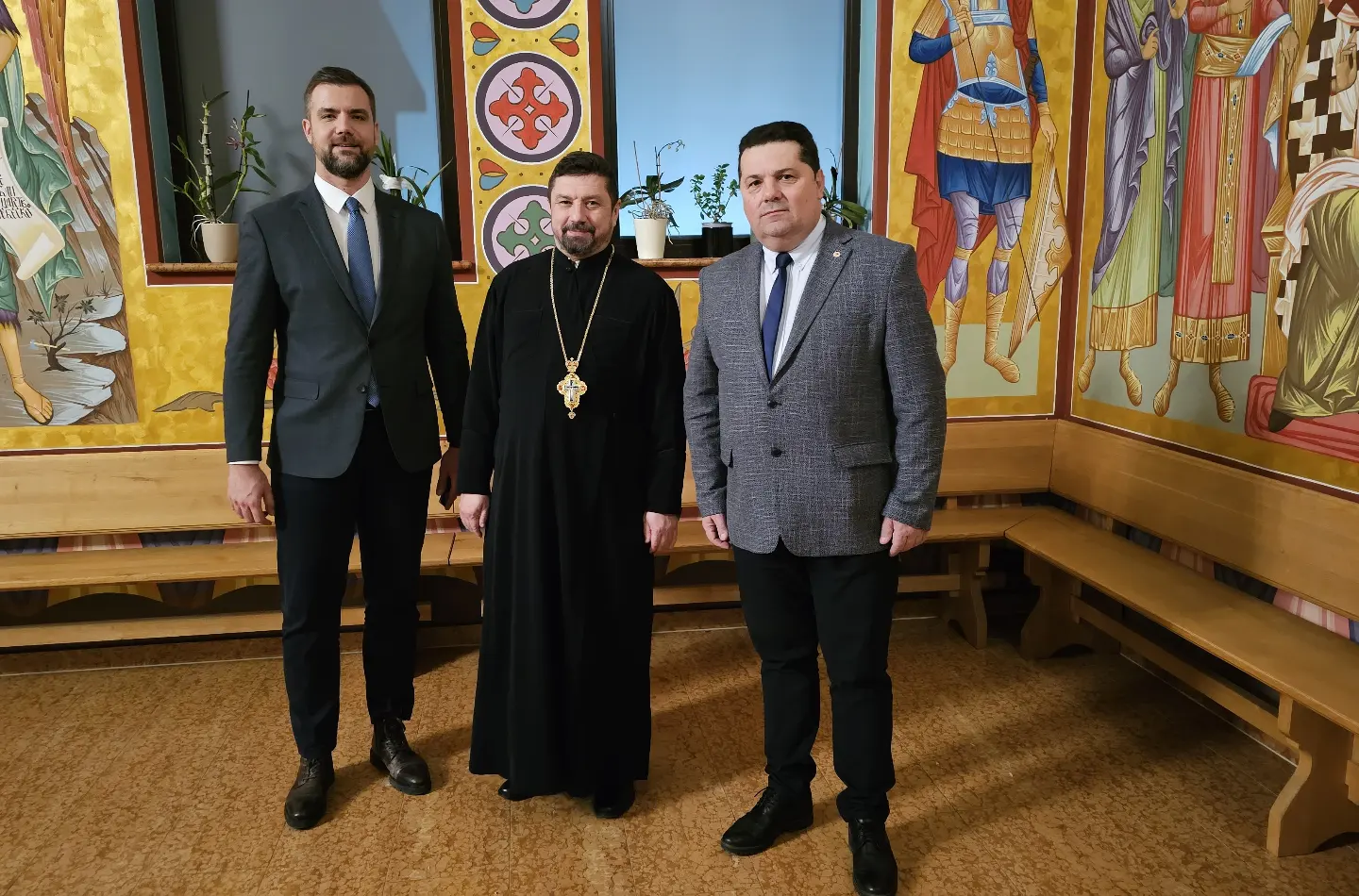 Stevandić u Salcburgu sa predstavnicima dijaspore i SPC (FOTO)