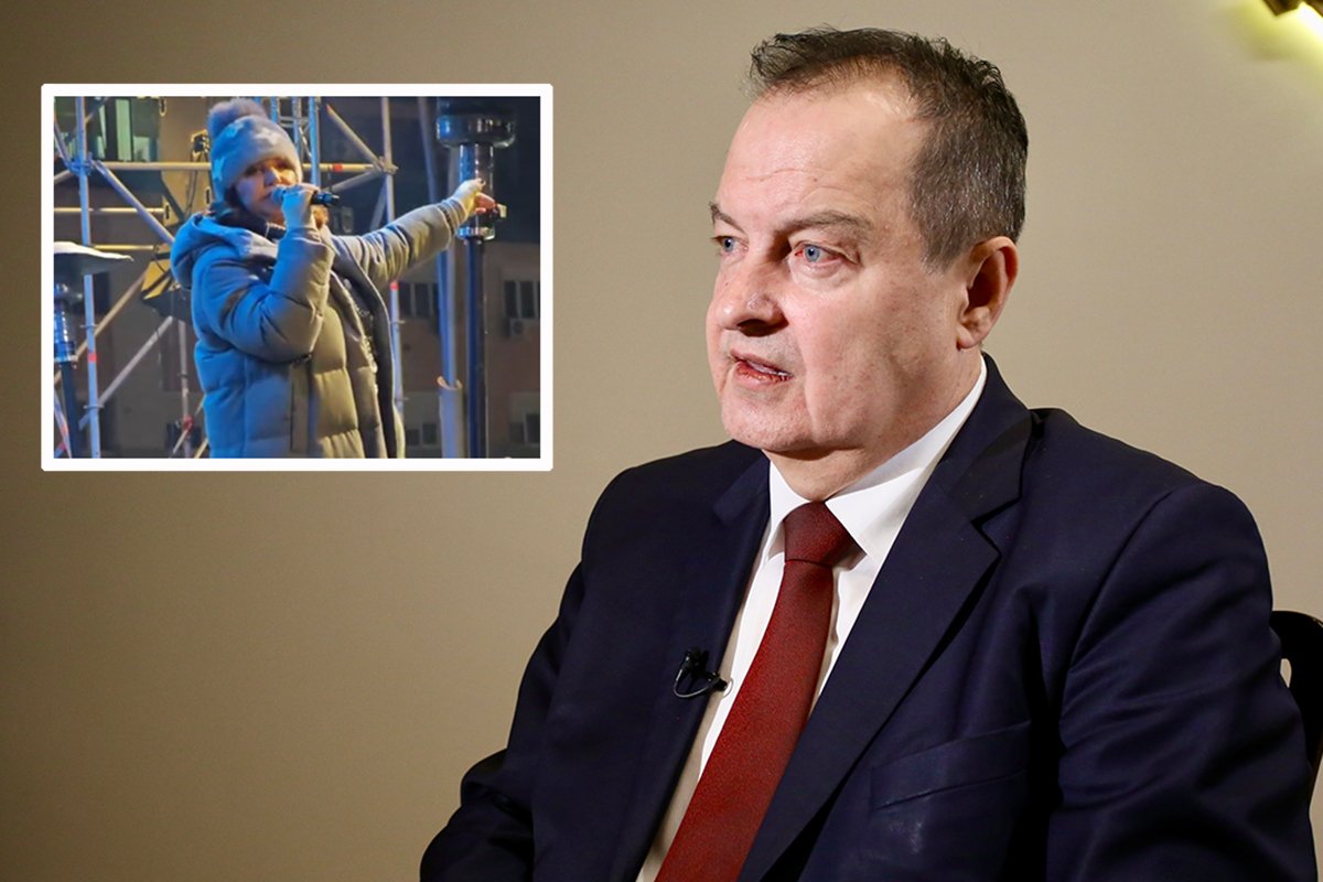 Dačić: Identifikovano 11 osoba koje su gađale Anu Bekutu u Čačku