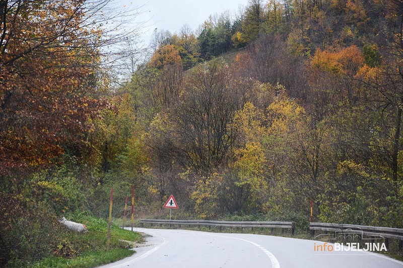 Mjestimično vlažni kolovozi