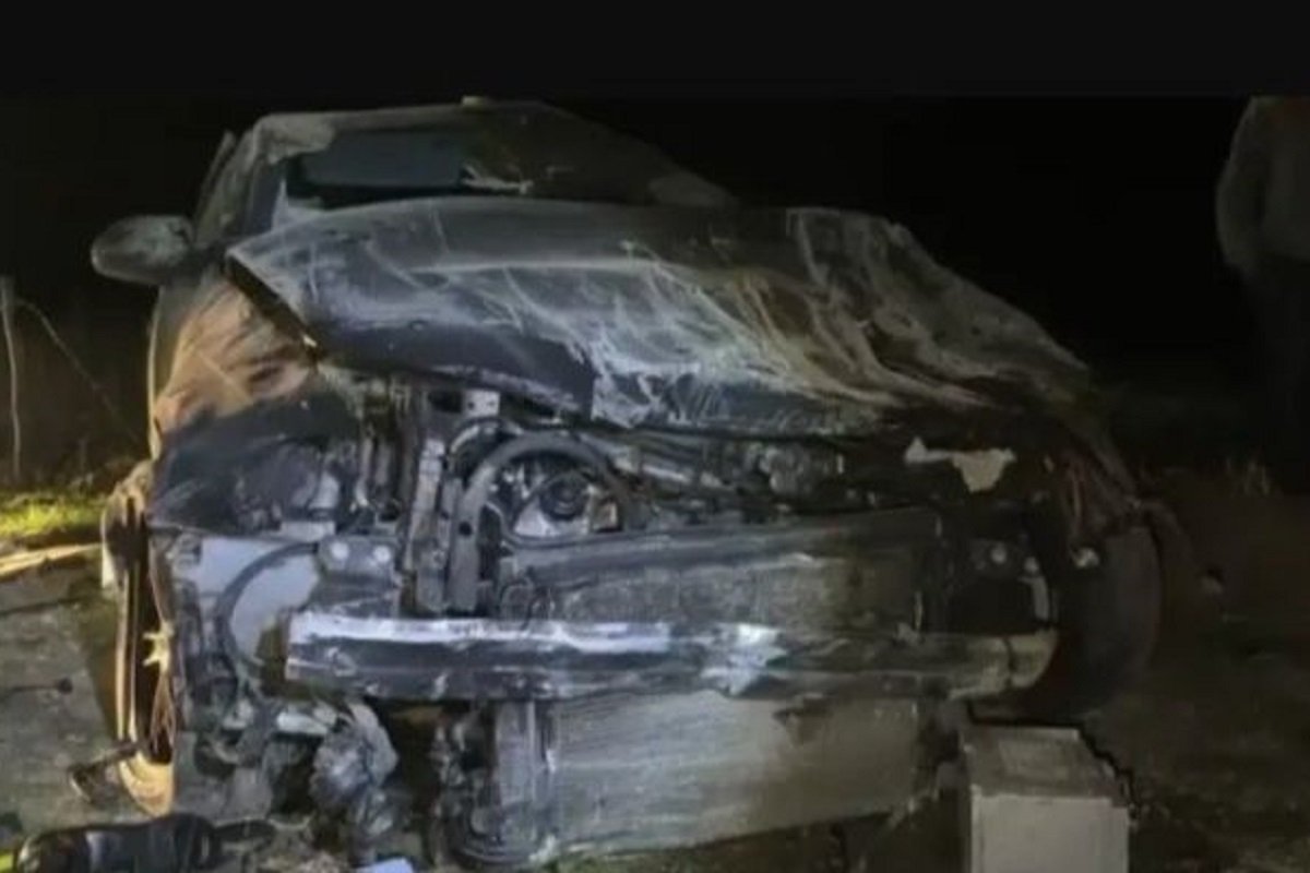 Težak udes: Audi smrskan u sudaru kod Novog Pazara