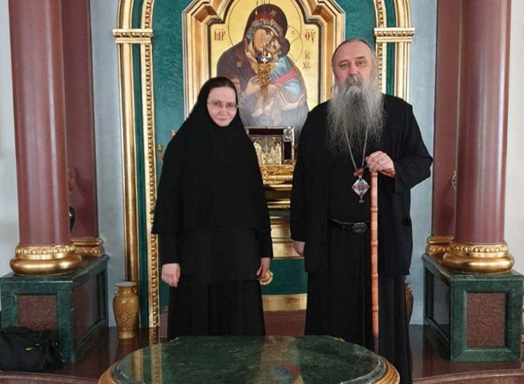 Ruski manastir u Ugljeviku dobio nastojateljicu: Mati Filoteja na prijemu kod Vladike Fotija