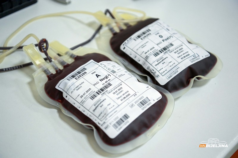 Desetine policajaca PU Bijeljina donirale krv: Neki u humanom čini učestvuju i više od 50 puta (FOTO)