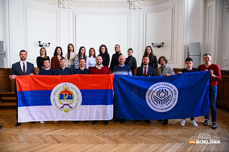 Najbolji studenti Univerziteta u Banjoj Luci posjetili Predstavništvo Republike Srpske u Austriji