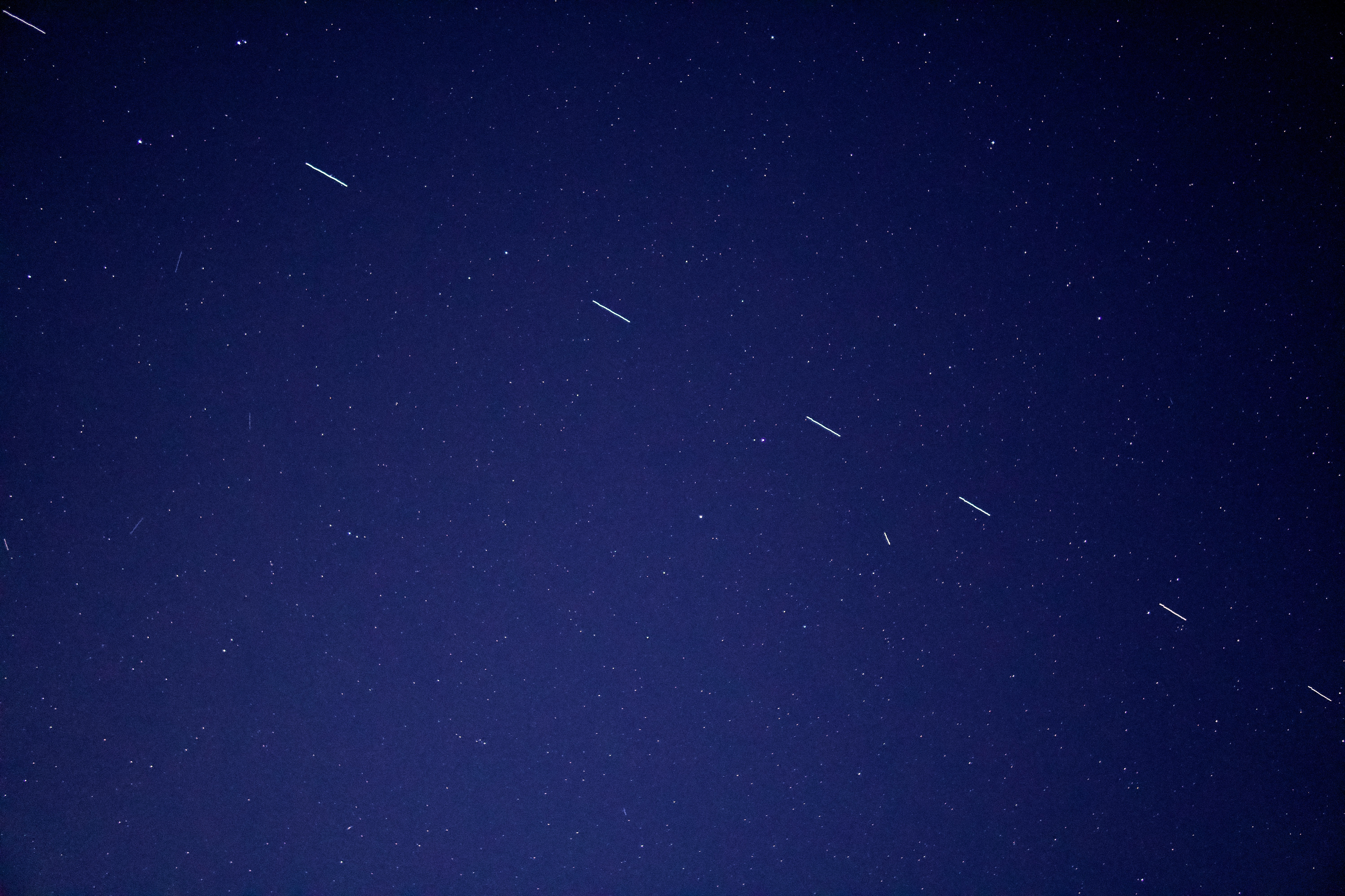 Niz satelita viđen i iznad Kozare: 