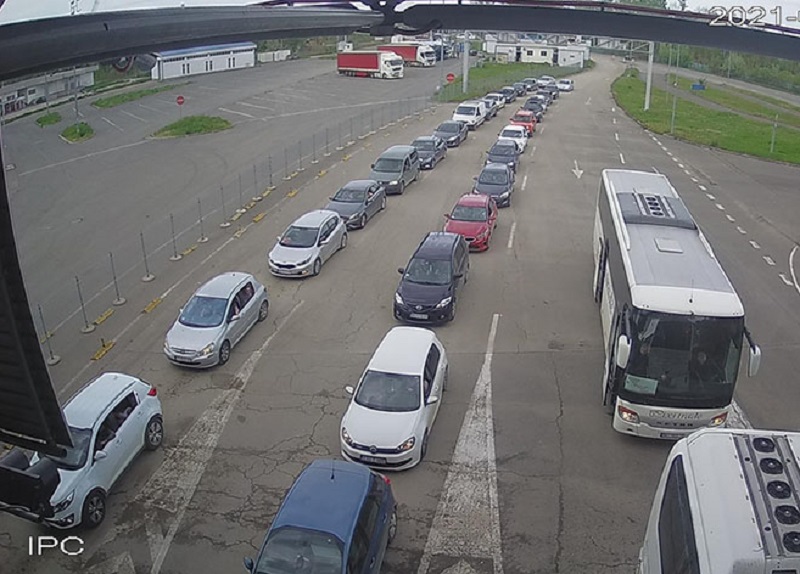 Gužve na Rači i Pavlovića mostu
