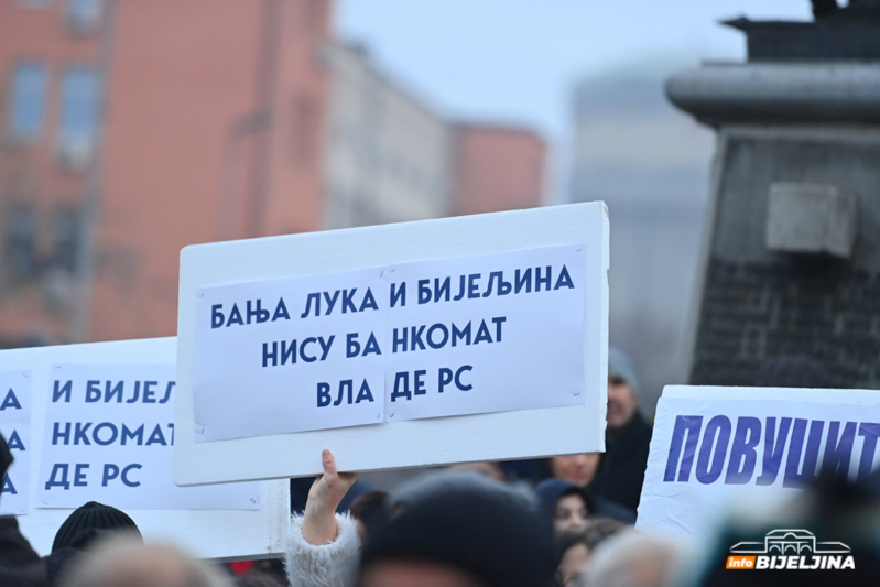 Završen protest u Bijeljini: 