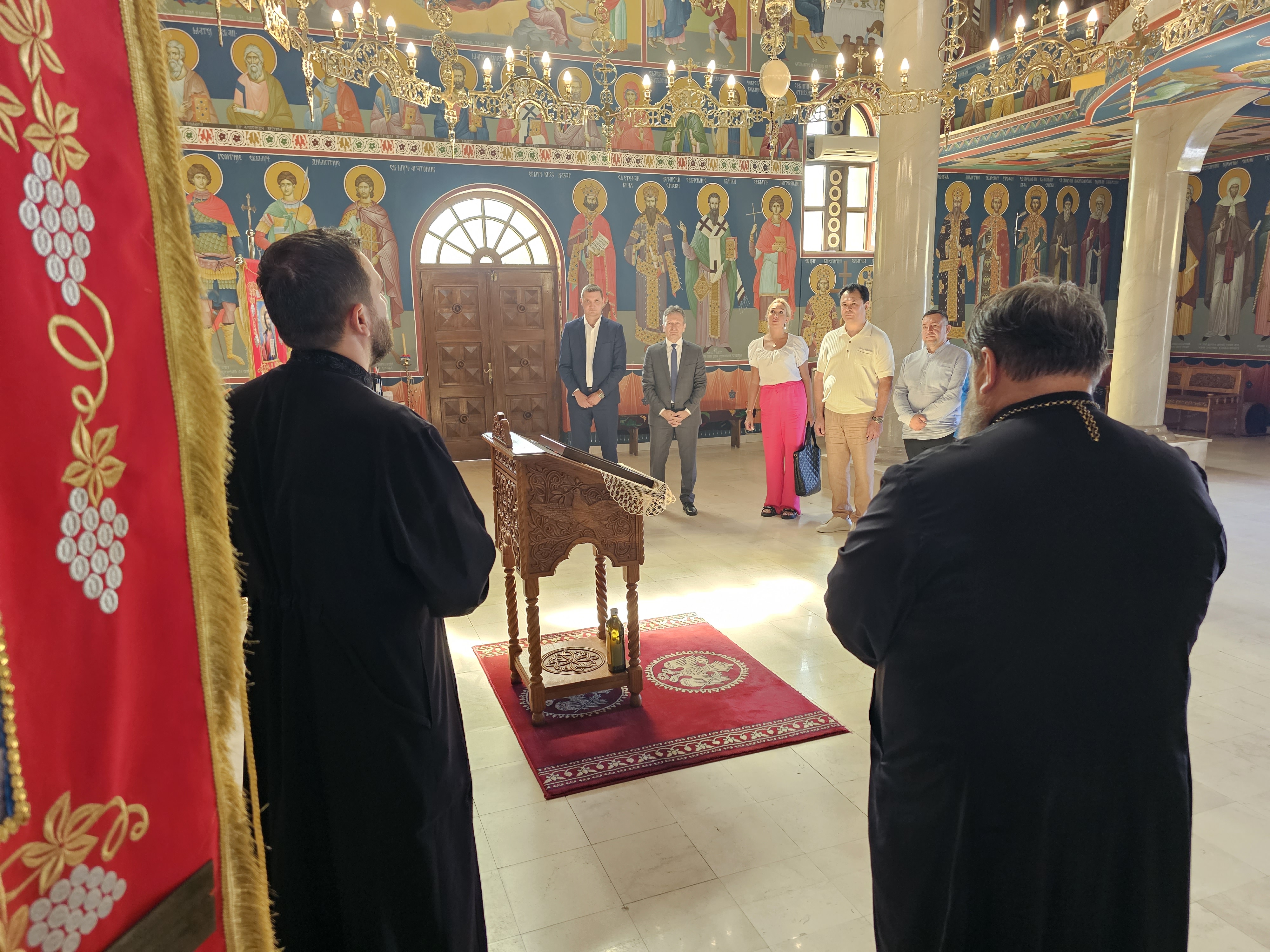 MOSTOVI KULTURE I PRIVREDE: Ruski biznismen na prijemu u opštini Ugljevik