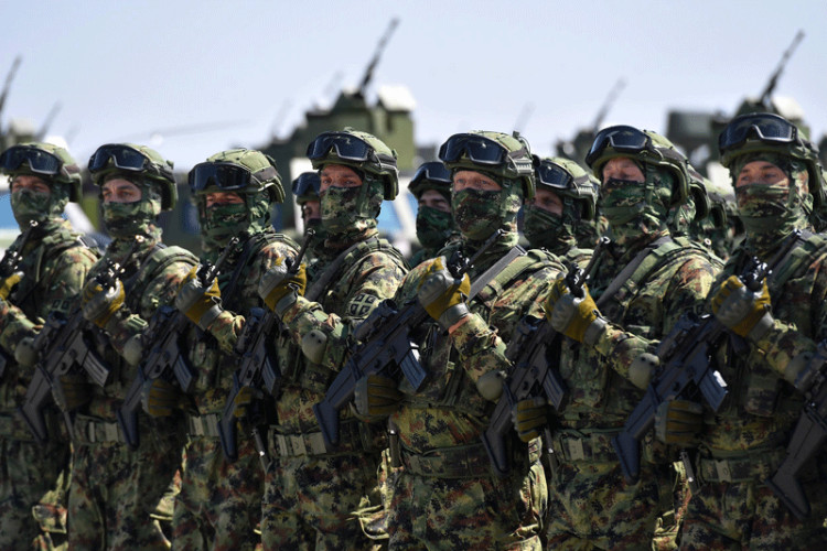 Pripadnici Vojske Srbije uspješno izveli prikaz Granit 2023