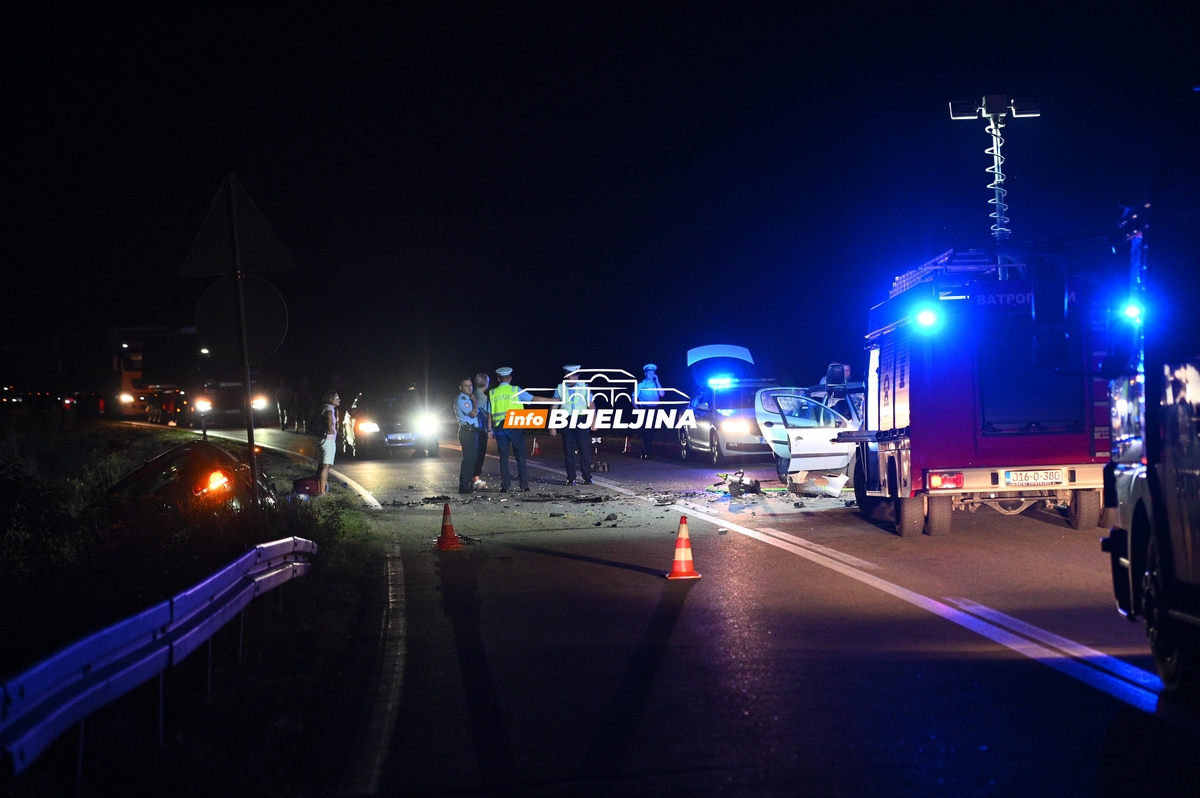 Teška nesreća u Bijeljini, POGINULE dvije osobe (FOTO)