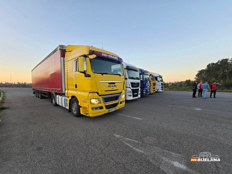 Uoči protesta 26. januara: Prevoznici pozivaju privredu na zajedničku borbu