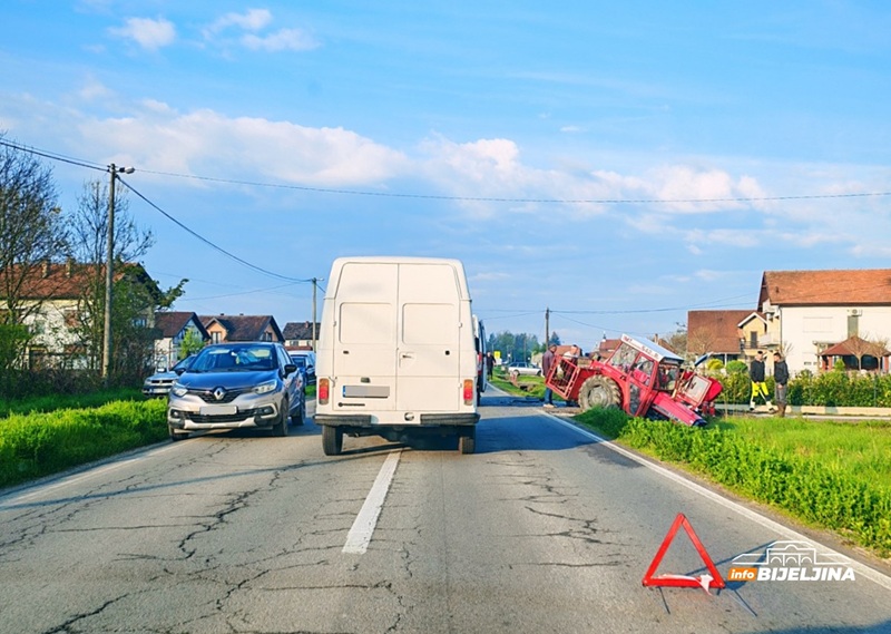 Nezgoda kod Bijeljine, ima povrijeđenih (FOTO)