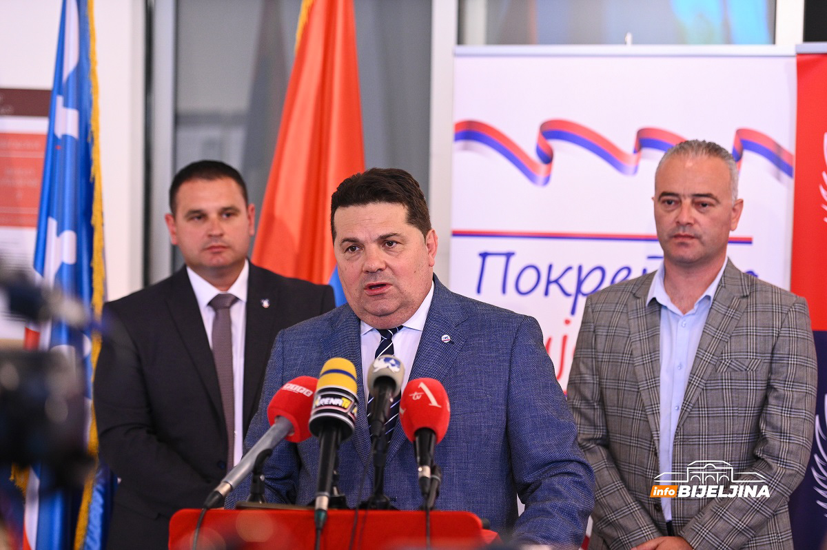 Ujedinjena Srpska i Pokret za Bijeljinu potpisali koalicioni sporazum (FOTO)