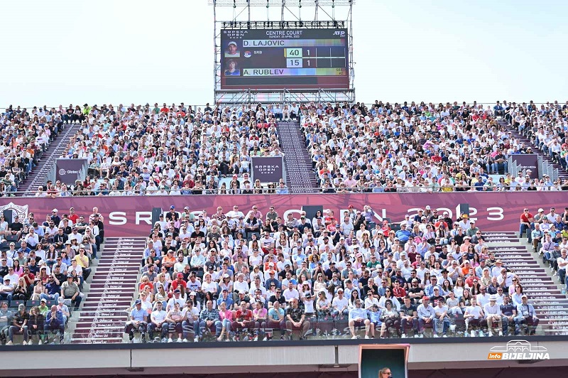 Organizatori saopštili koliko posjetilaca je pratilo Srpska open (FOTO)