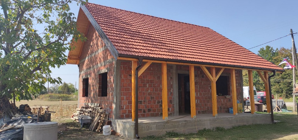 Novi dom za porodicu demobilisanog borca iz Mrtvice (FOTO)