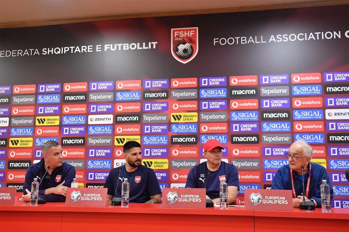 Stojković ljutito novinaru u Tirani: Malo nisi normalan kad to pitaš