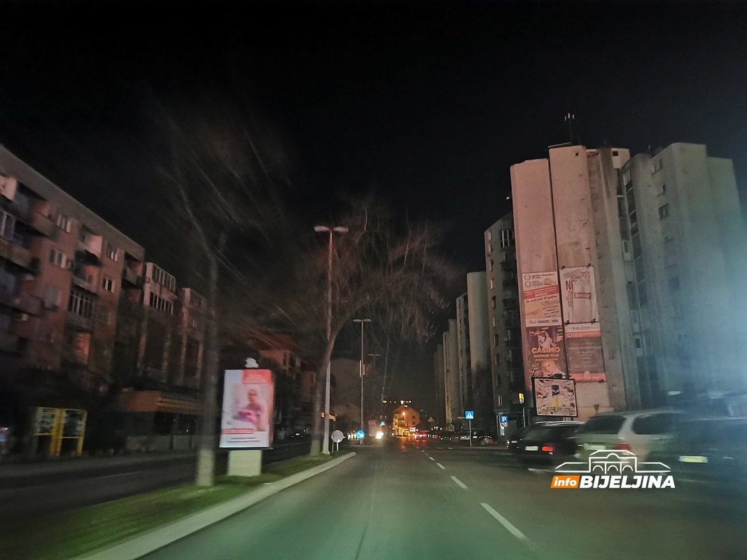 Centar Bijeljine ostao bez struje (FOTO)