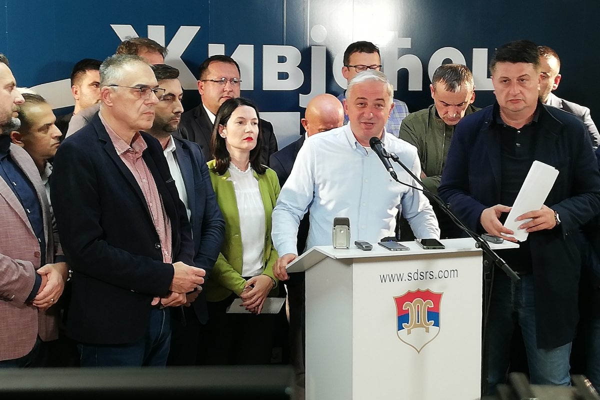 Opozicija Dodiku rekla NE, on im poručio da su gubitnici