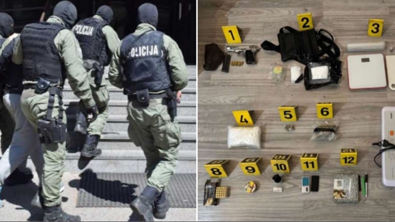 Hapšenje u Tešnju: Pronađeno više od pet kilograma droge