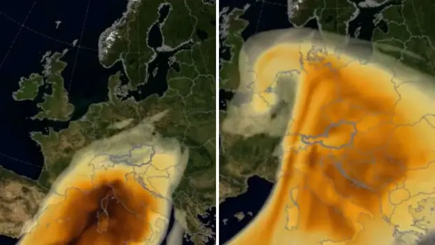 Opasne čestice sa saharskim pijeskom stigle na Balkan (VIDEO)