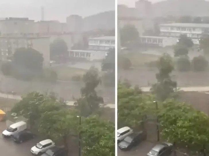 Snažno nevrijeme u Tuzli (VIDEO)