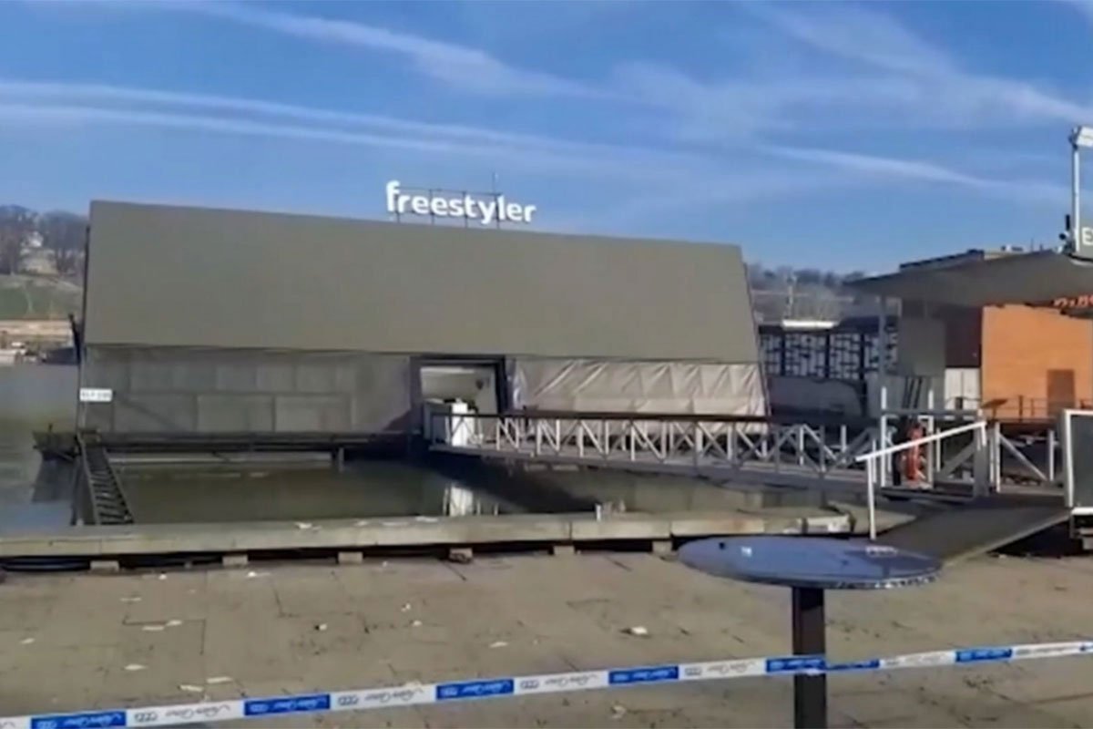 Nesreća tokom čišćenja poznatog beogradskog splava