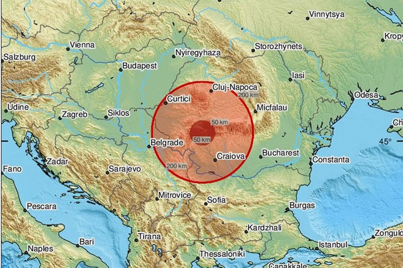 Serija zemljotresa u Rumuniji: Tlo drhtalo čitave noći