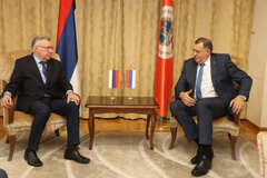 Dodik i Kalabuhov o pitanjima važnim za Srpsku