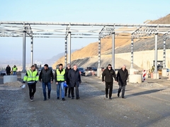 Višković obišao gradilište druge dionice Koridora 5 C kroz Srpsku 