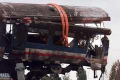 Sjeo u pogrešan vagon i preživio tešku nesreću