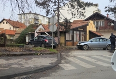 Udes u Bijeljini, saobraćaj usporen