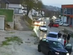 Izazvao nesreću, potukao se pa napravio novi udes