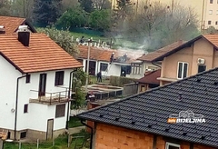 UGAŠEN POŽAR NA KUĆI Uzrok vjerovatno loše instalacije