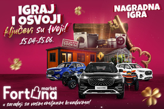 I ove godine velika nagradna igra Fortuna marketa: „Igraj i osvoji – ključevi su tvoji“