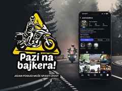 “Pazi na bajkera” - Instagram profil sa plemenitim ciljem da sačuva živote (FOTO)