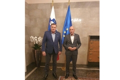 Dodik i Janša na radnoj večeri