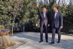 Dodik i Vučić razgovarali u Beogradu