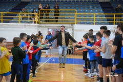 Rukometaši RK “Bijeljina” iznenadili Marka Jevtića: Susret pun emocija (FOTO)