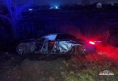 Teška nezgoda u Janji kod Bijeljine: Pijani vozač sletio sa puta (FOTO)