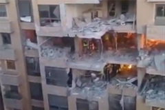 Pogođena stambena zgrada u centru Bejruta, presretnute rakete u Kataru (VIDEO)