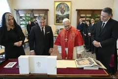 Članovi Predsjedništva BiH sastali se sa papom Lavom