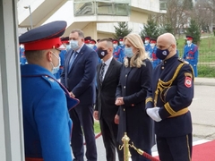 Obilježavanje Dana policije Srpske: Vijence položili Dodik, Cvijanovićeva, Lukač i Kostrešević 