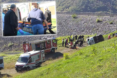 Priveden vozač minibusa koji se survao niz liticu kod Valjeva: Tri osobe životno ugrožene