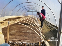 RANO POVRĆE U PLASTENICIMA Biljana i Duško Tukić iz Batkovića počeli sjetvu rasada (FOTO)