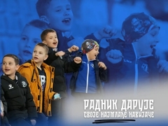 Radnik sprema iznenađenje pred duel sa Borcem: Pokloni za prvih 100 mališana na stadionu