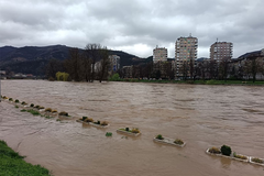 Proglašen prvi stepen odbrane od poplava u Olovu, jedna porodica izmještena