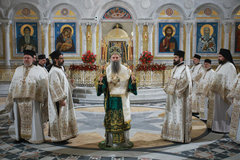 Patrijarh Porfirije služio liturgiju u Hramu Svetog Save